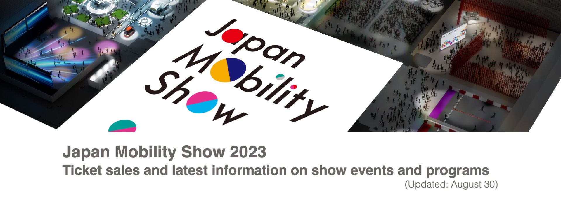 JAMA announces launch of ticket sales for Japan Mobility Show 2023 and latest information on show events and programs