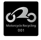 Motorcycle Recycling Sticker