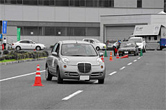 slalom driving