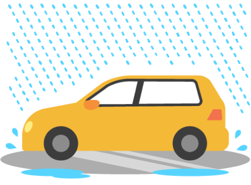 雨など天候・路面状況