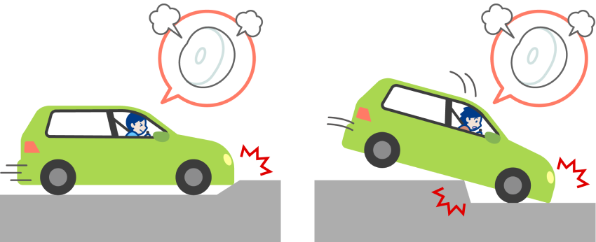 こんなことでもエアバッグが開いてしまう場合がある