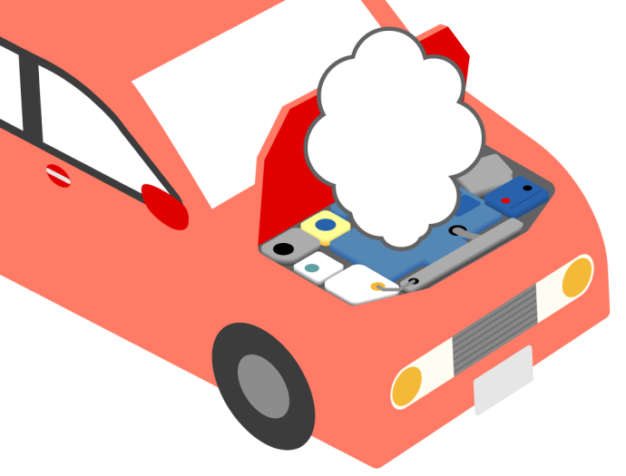 クルマが浸水、冠水してしまった場合…