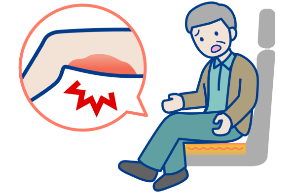 えっ、クルマの中で低温やけど！？