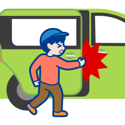 ドアや窓の挟み込みにご注意を