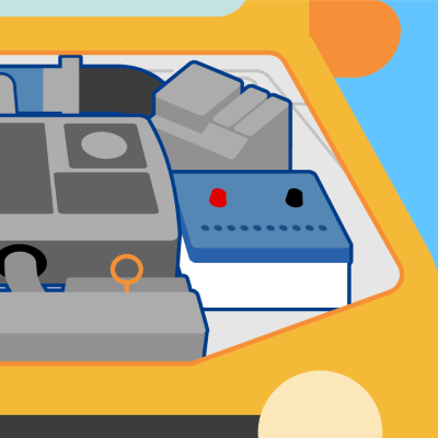 必ず点検 ～ エンジンルーム編