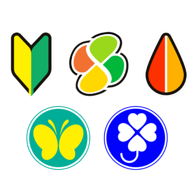 自動車の運転者が表示するマークについて